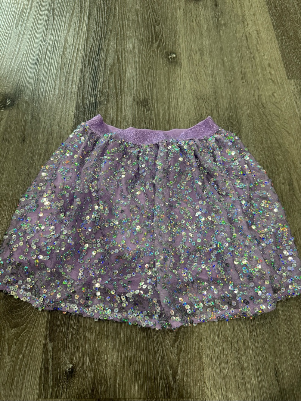 Garanimals Purple Sequin Tulle Skirt